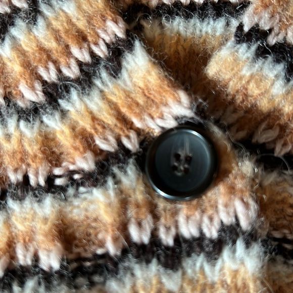 A.L.C. Rebekah striped ribbed wool-blend cardigan - Picture 15 of 16